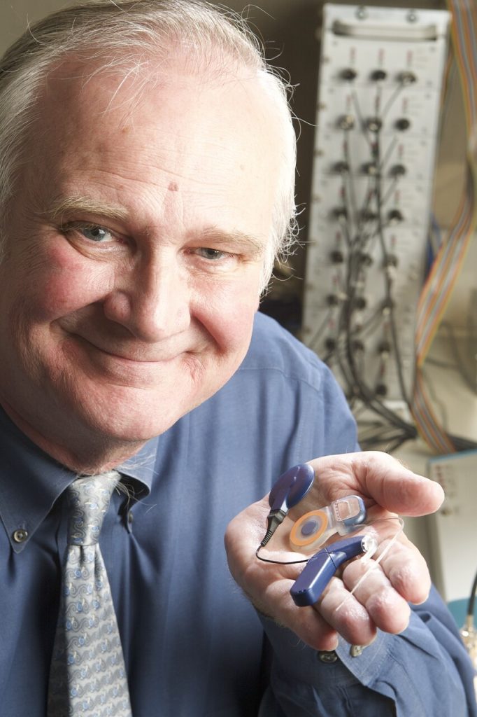 Blake S. Wilson, director of the Duke Hearing Center.